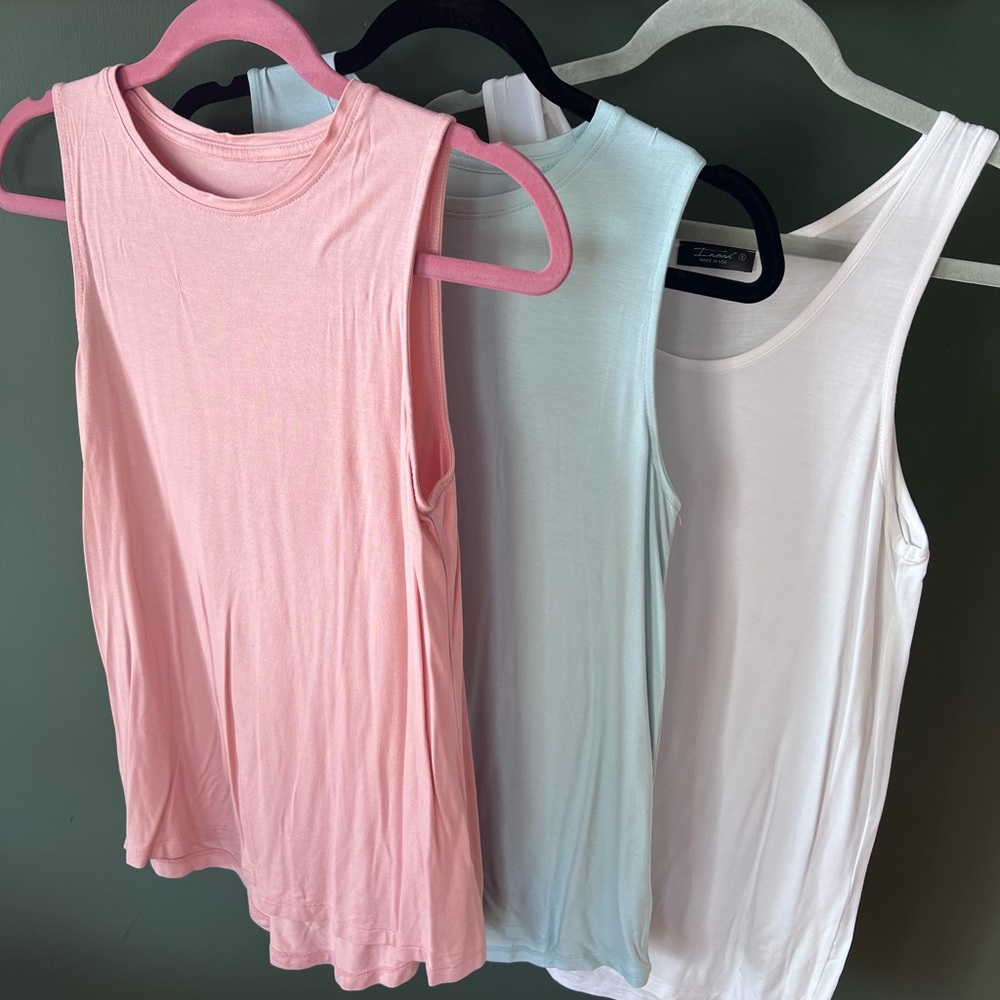 Lot of 3 tank tops - womens size - new w/o tags